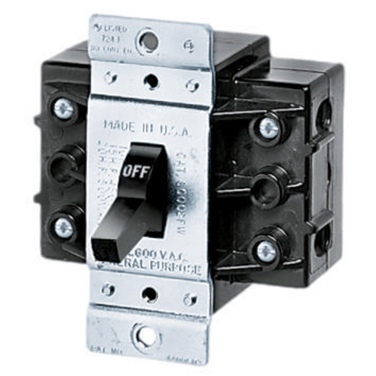 600V AC Manual Motor Controllers / Disconnects