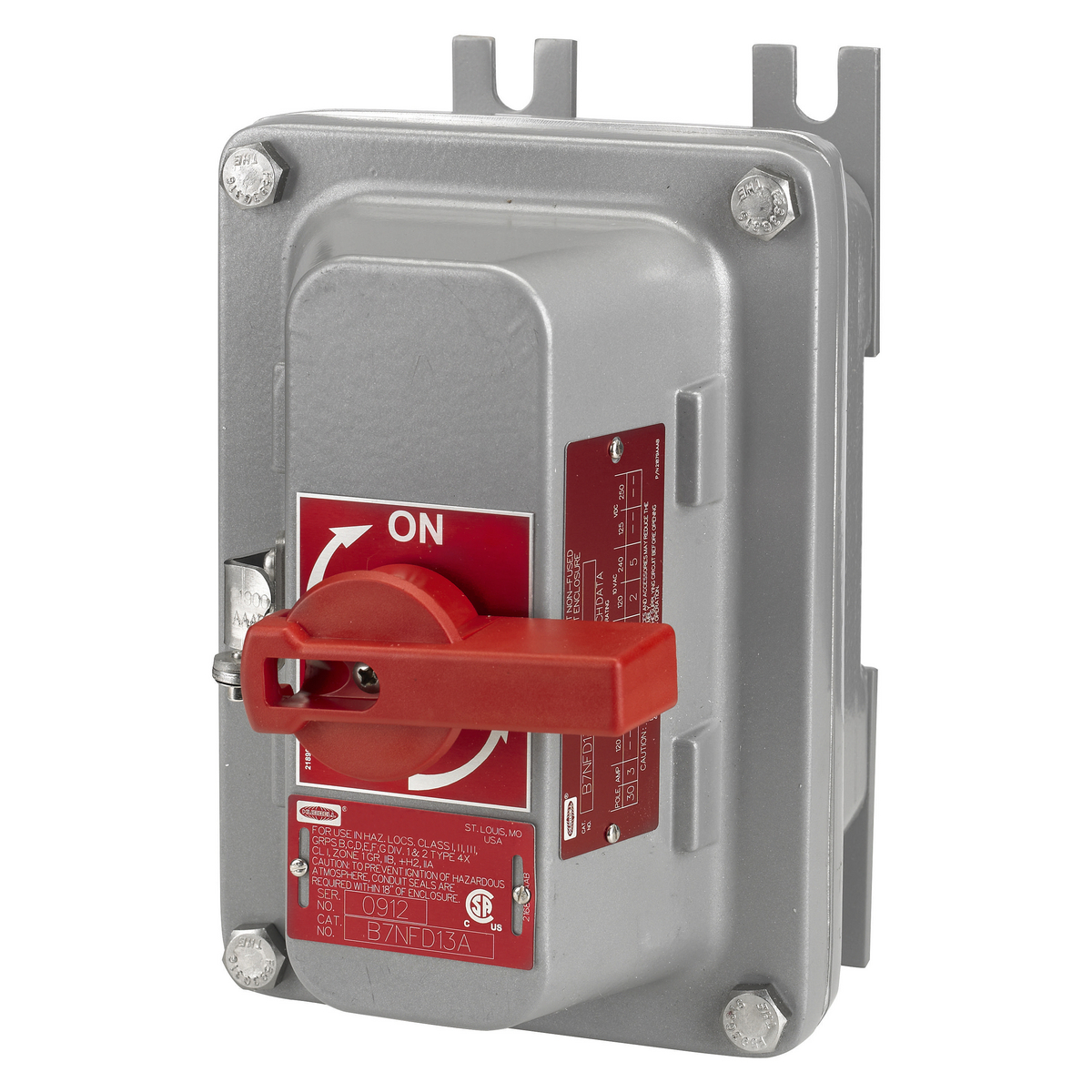 Hazardous Location Unfused Disconnect Switches