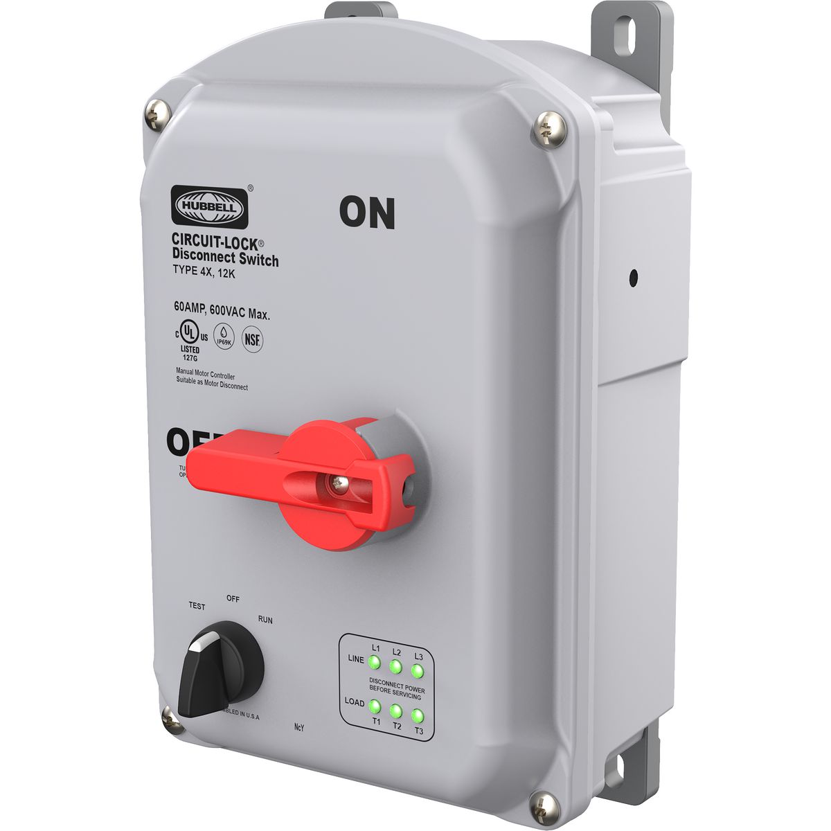Disconnects with Jog Switch