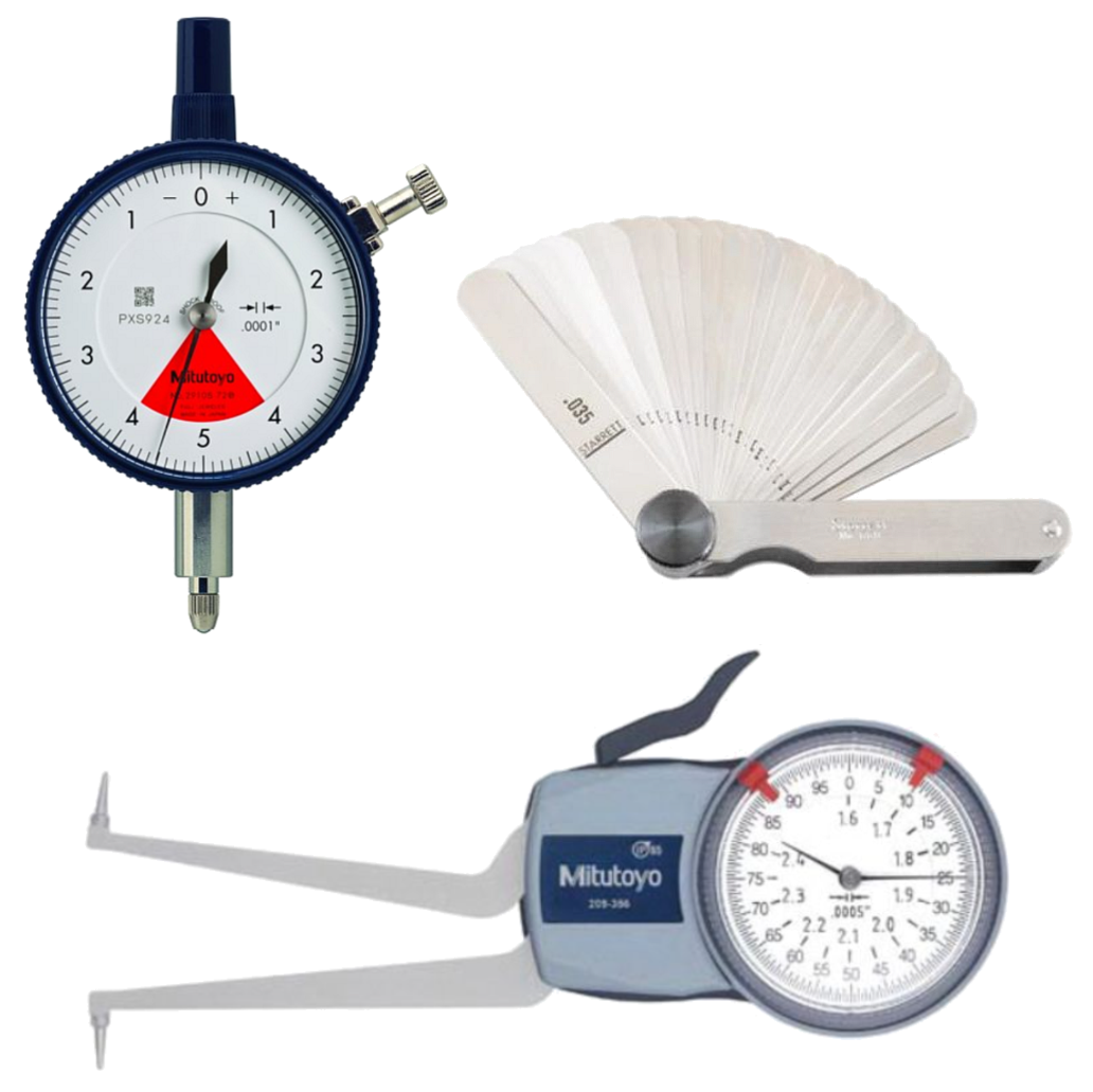 Micrometers, Calipers & Gauges