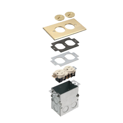 Floor Box Outlet Assemblies