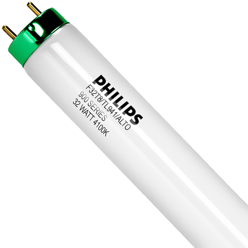 Philips Fluorescent Lamp 32W 4 T8 4100K G13 2850lm Dim 100 277