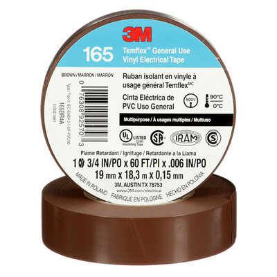 3m-temflex-vinyl-electrical-tape-165-brown-3-4-in-x-60-ft-19-mm-x18-m-6-mil-100-rolls-case