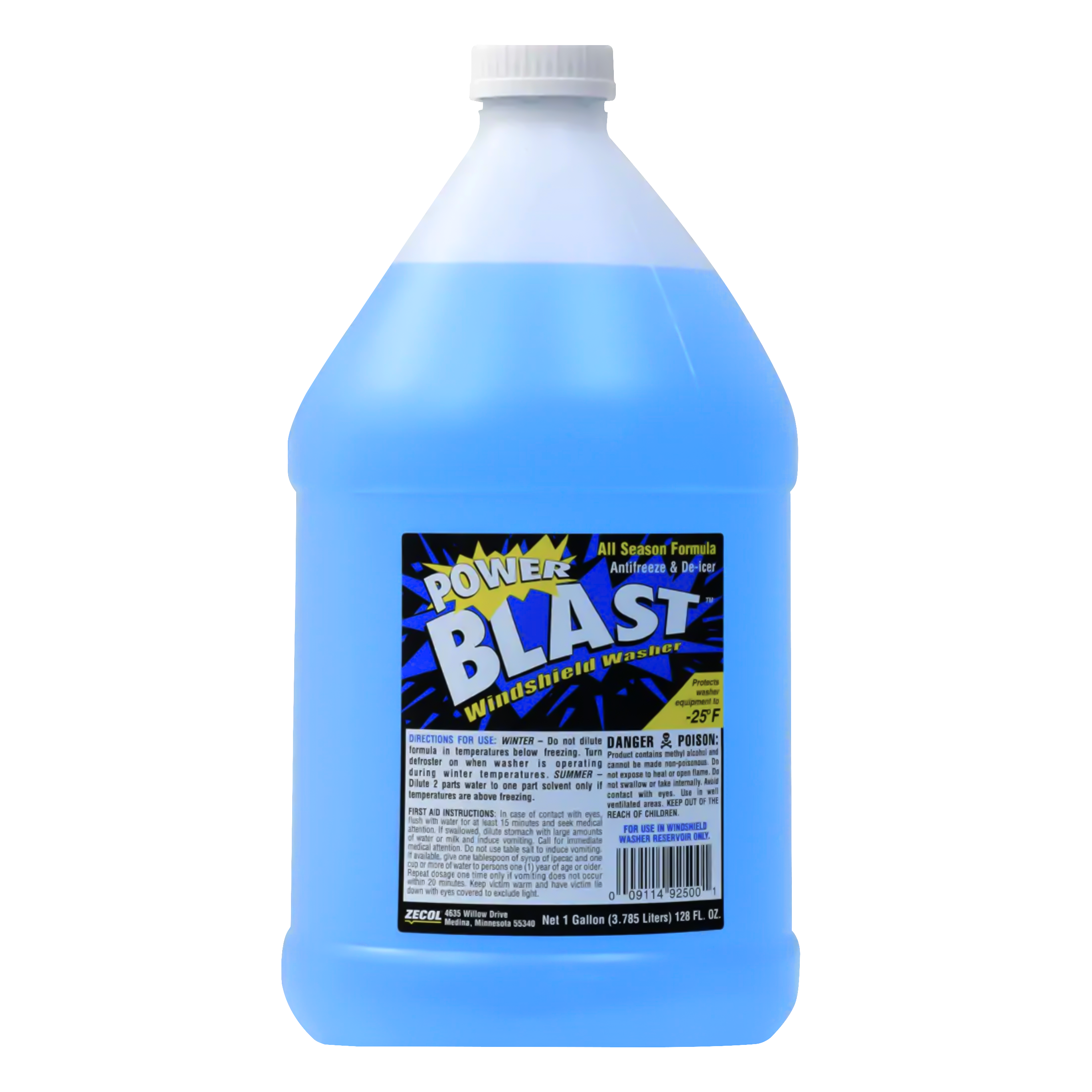 De-Icer Windshield Washer Fluid - 1 gal jug