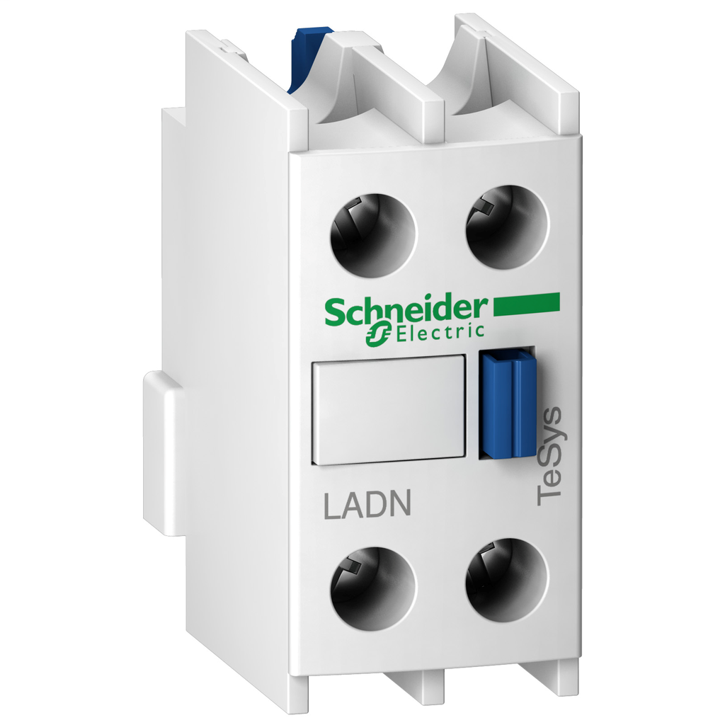 Schneider Electric TeSys™ LADN02 Instantaneous Auxiliary Contact Block, 690 VAC, 2NC Contacts