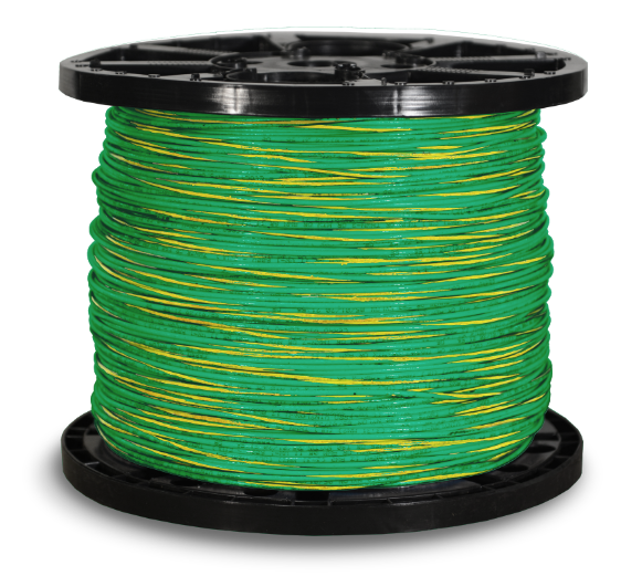 Yellow 25 Foot 24 AWG stranded hook-up wire