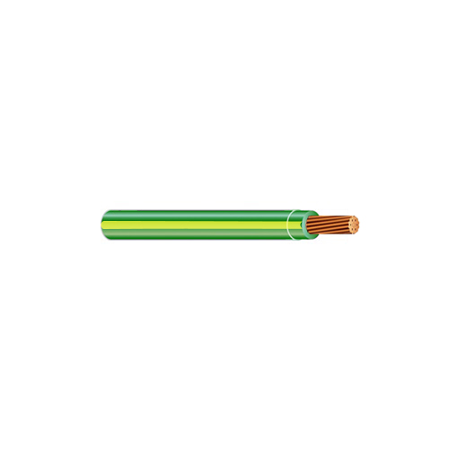 6 AWG Stranded THHN Green Wire - 500 Feet - 600 Volt