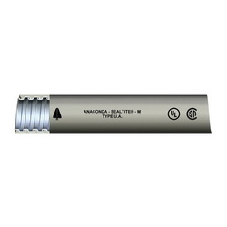 Anaconda Sealtite® 34213 Type UA Liquidtight Flexible Metal Conduit, 1/2 in  Trade, 0.622 to 0.642 in ID, 1000 ft L