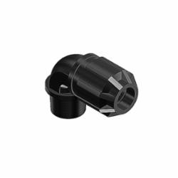 T&B® 4960NM Industrial Fitting Ranger® Angled Strain Relief Cord Connector,  1/2 in Trade, 1/8 to 3/8 in Cable Openings