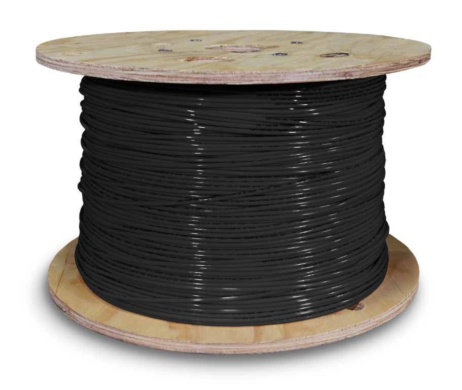 Essex Black 8 AWG Gauge 8lbs Stranded Copper Wire