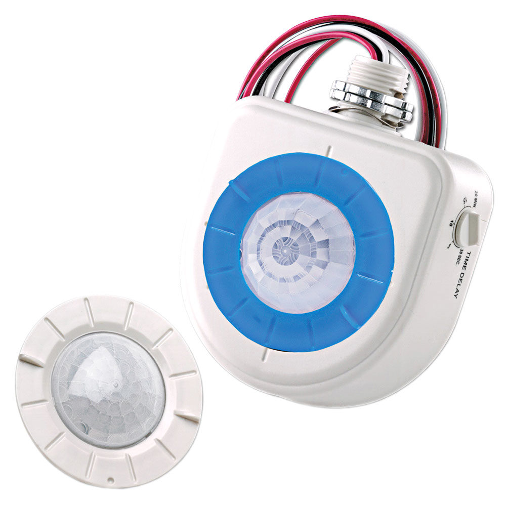 Occupancy+Sensor-2C+Fixture+Mount-2C+PIR-2C+High+Bay-2C+2+Interchangeable+Lenses+and+Aisle+Mask-2C+White