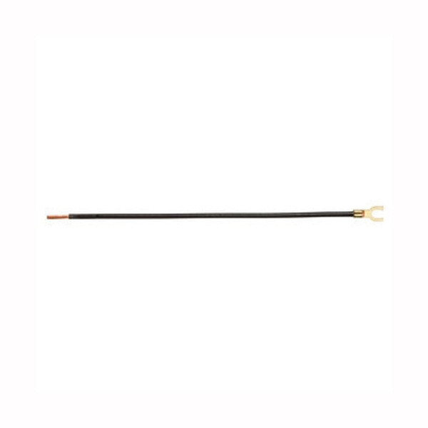 Bobina da 25 m con treccia frangiata nera da 30 mm