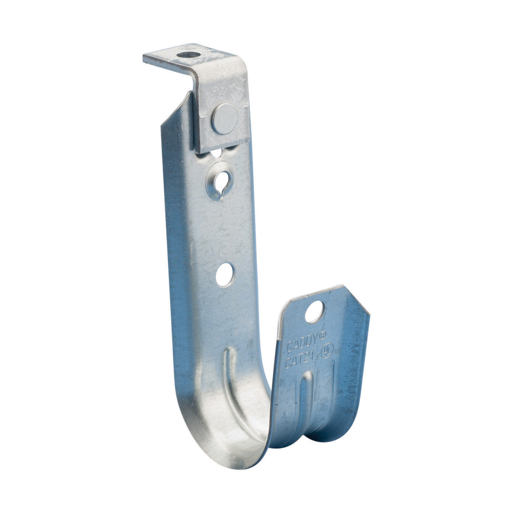 2 J CABLE SUPPORT HOOK WITH ANGLE BRACKET ATTACHMENT