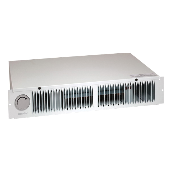 NuTone® 112 Low Profile Kickspace Heater With Built-in Thermostat, 5120  Btu/hr, 120 VAC, 6.25/12.5 A, 750/1500 W | Steiner Electric Company