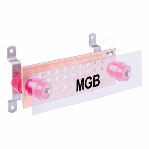 Harger® GBIP14412JMGB JPattern Ground Bar With Plexiglass Cover, 12 in