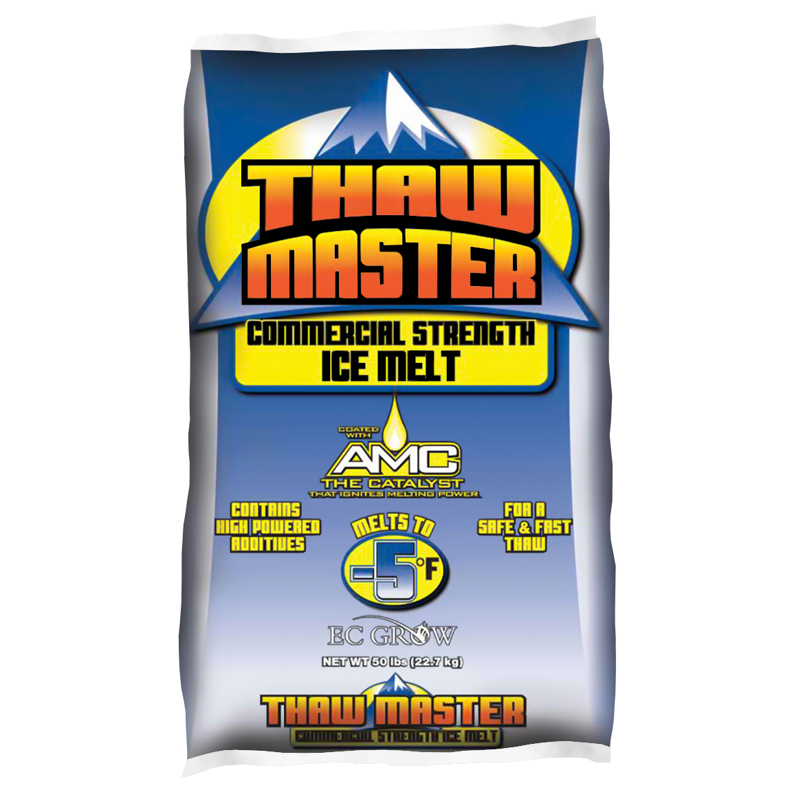 Thaw Master® 980-0050 Commercial Strength Ice Melt 50 Pound Bag