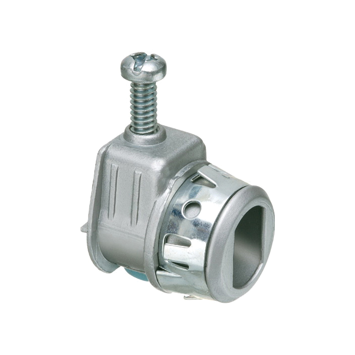 Arlington SnapTite® L18ST Single Screw Saddle Take All Connector With Spring Steel Clip, 3/4 in