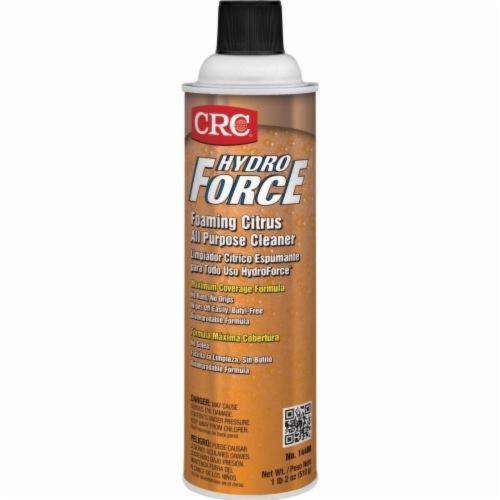 CRC® 14400 HydroForce® Foaming All Purpose Cleaner, 20 oz Bottle, Hazy