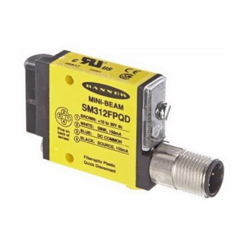 Banner Engineering Mini Beam Sm312fp Fiber Optic Sensor