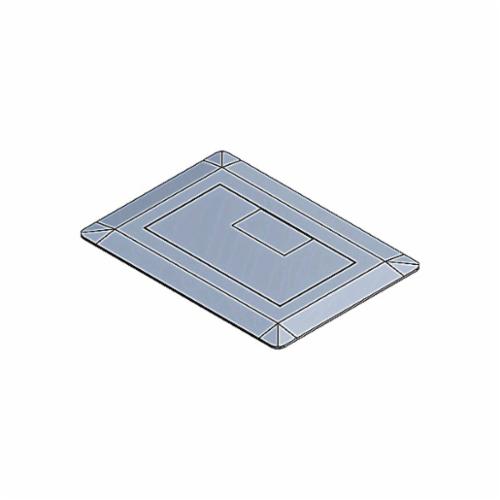 Carlon E9761s Floor Box Cover 5 In L X 7 13 In W Thermoplastic