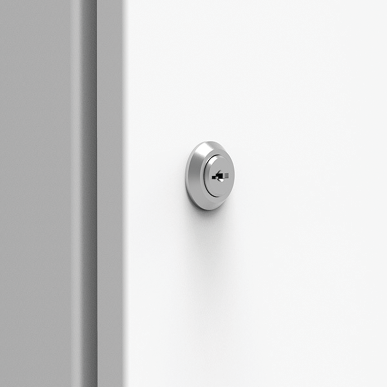 nVent HOFFMAN ALLS316 Double Bit Enclosure Lock, For Use With IEC