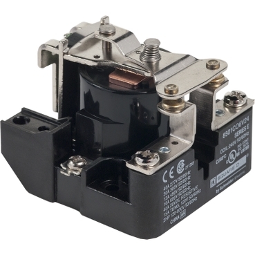Square D™ 8501CDO6V51 Heavy Duty Type C Power Relay, 10 A, 4 Pin, 1NO