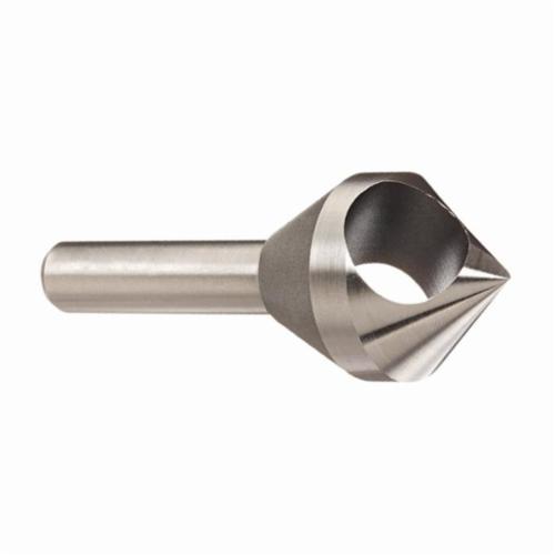 KEO 53502 Single End Zero Flute Countersink and Deburring Tool, 60 deg