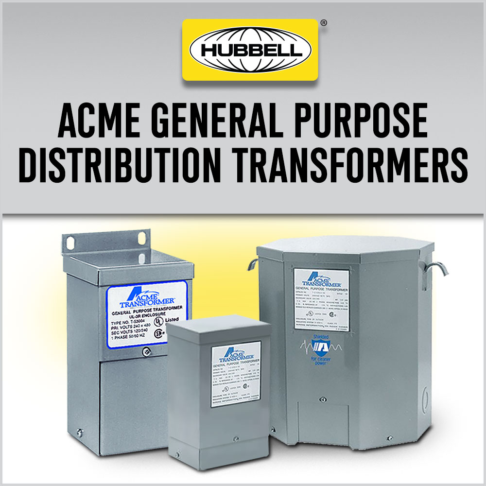 Acme General Purpose Distribution Transformers