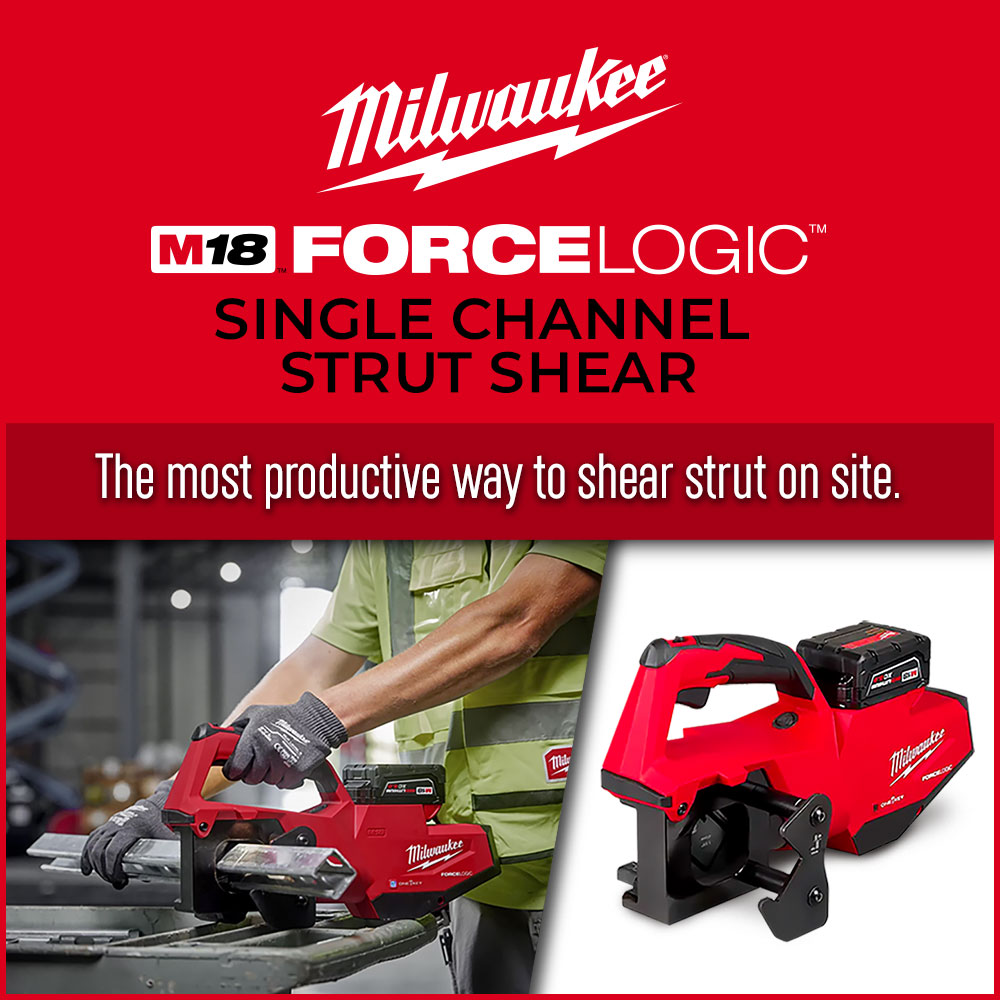 Milwaukee M18 Force Logic Strut Shear