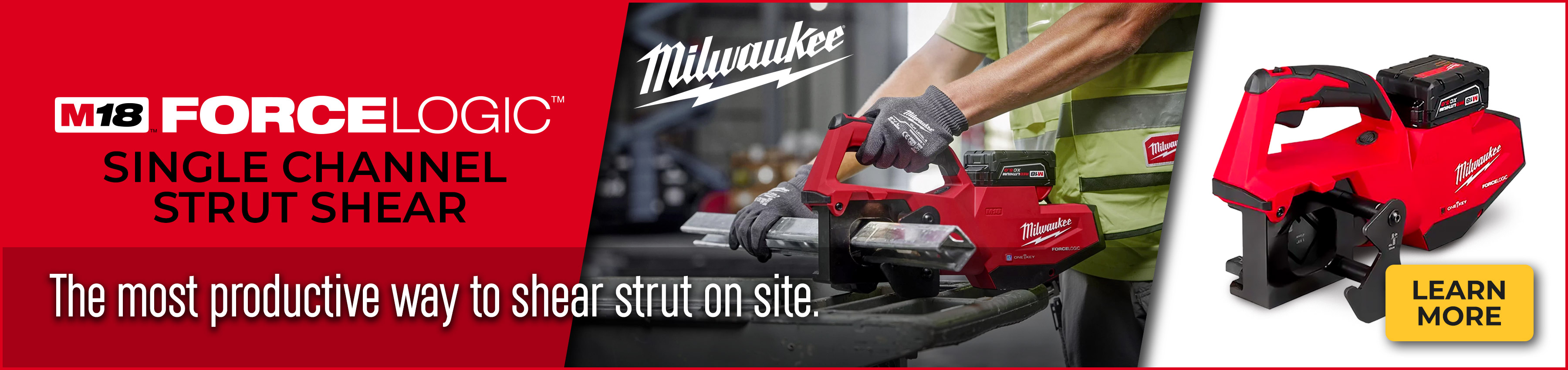 Milwaukee M18 Force Logic Strut Shear