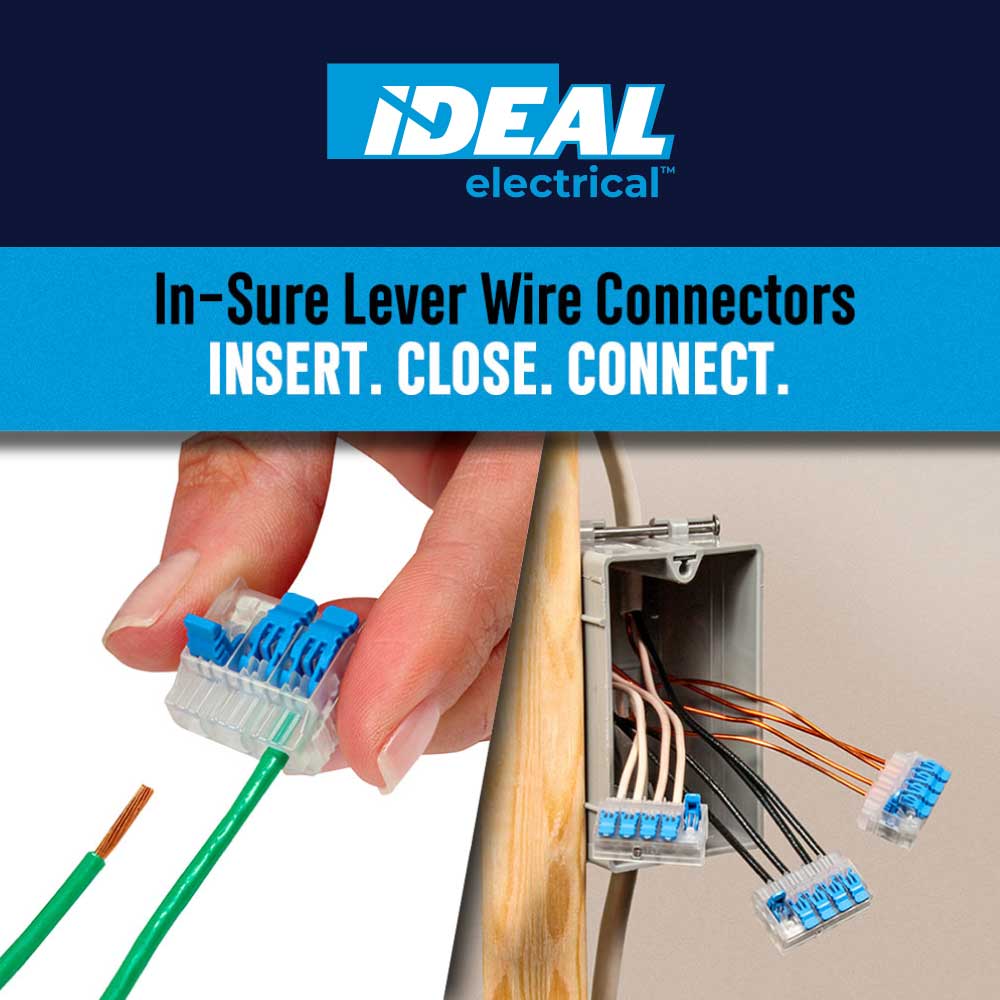 IDEAL In-Sure Lever Wire Connectors