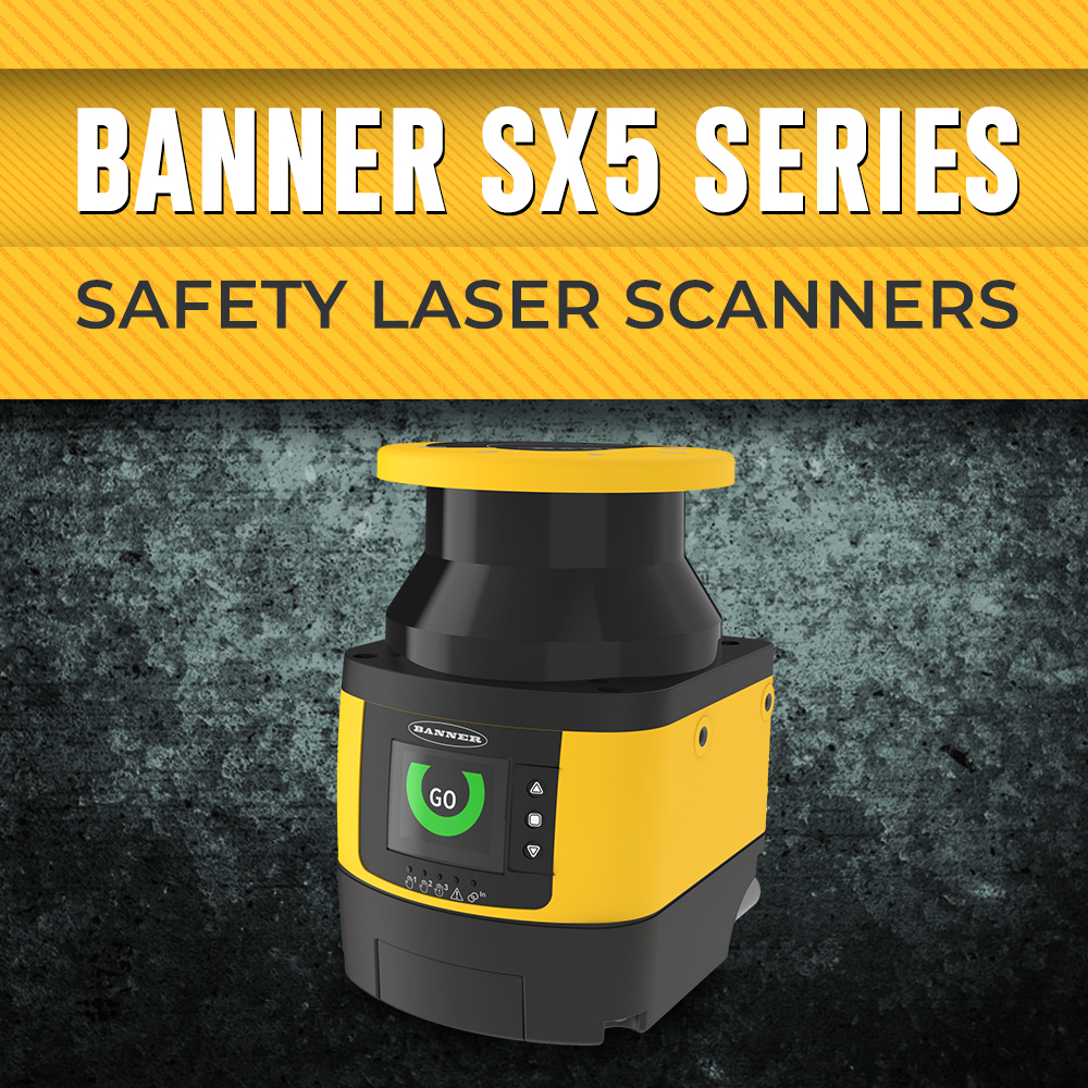 Banner SX5 Series Safety Laser Scanner