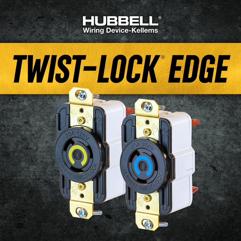 Hubbell Twist-Lock Edge