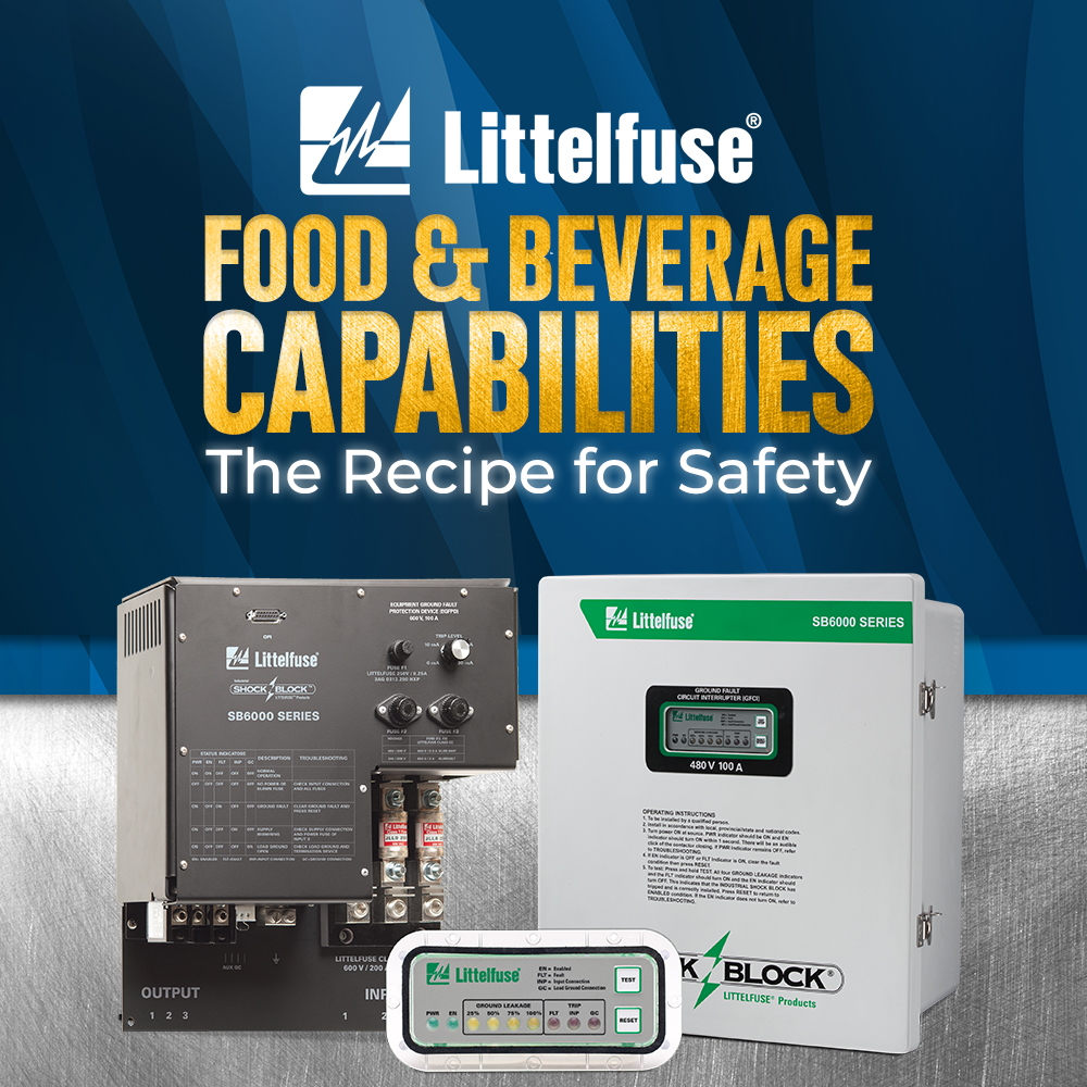 Littelfuse Food & Beverage Capabilities