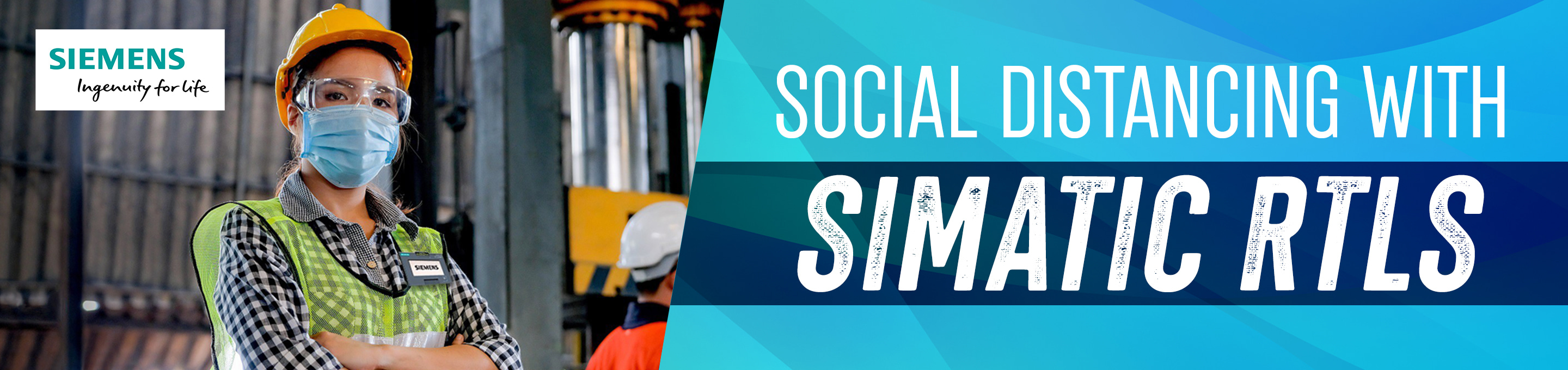 Siemens SIMATIC RTLS for Social Distancing