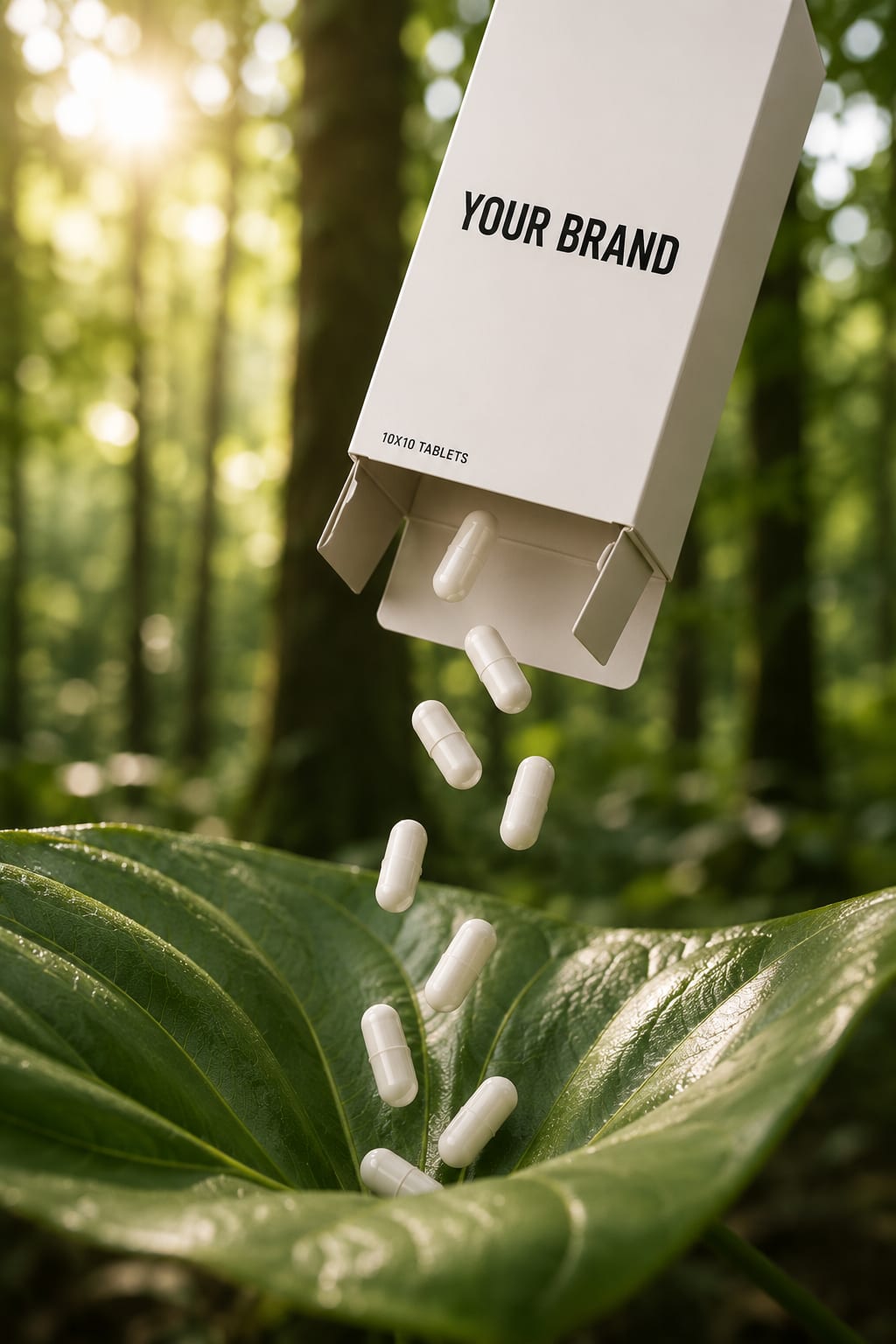 Capsule nutraceutical product concept