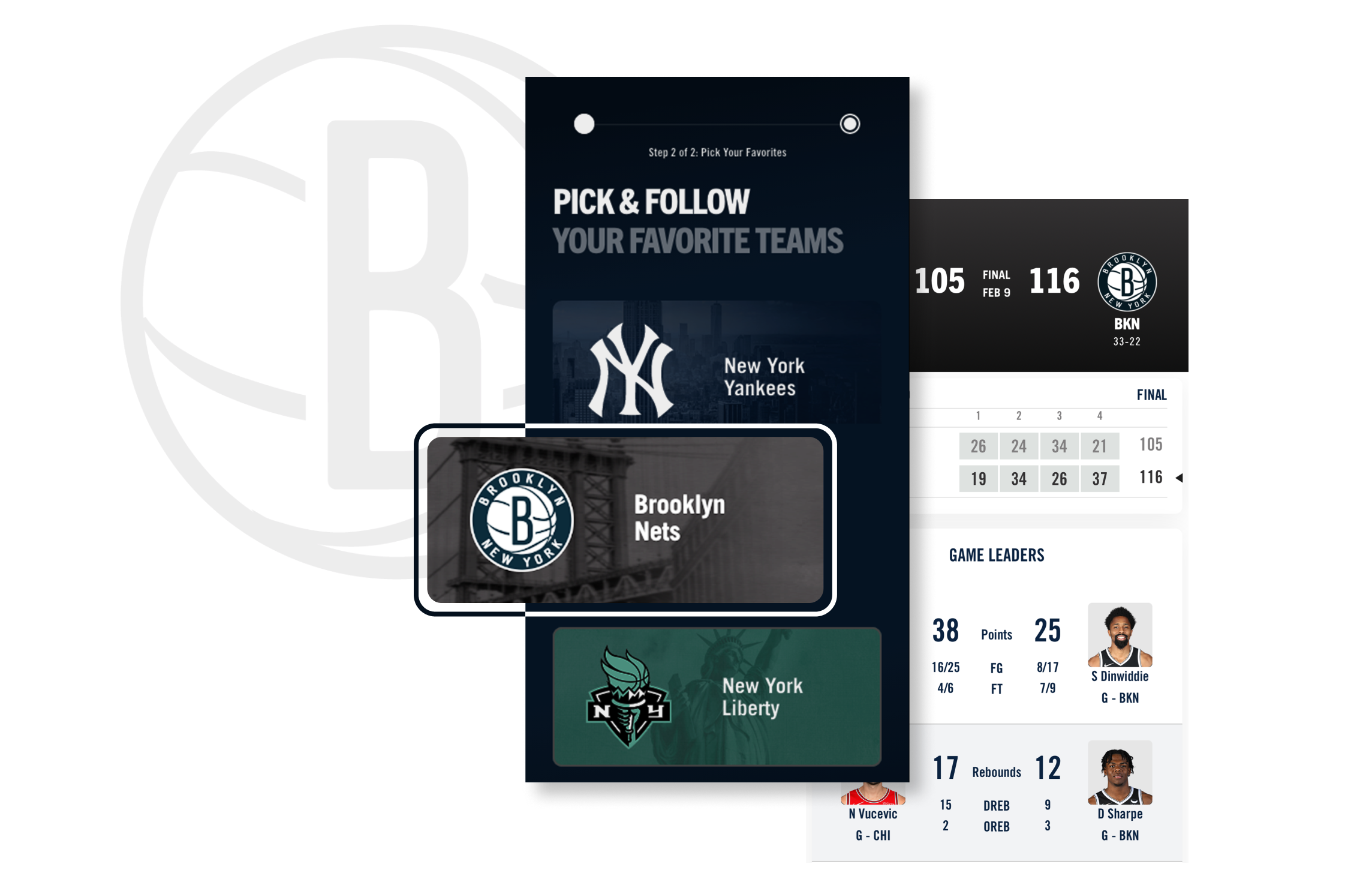 Delivering content to sports fans wherever they are. Section One Image