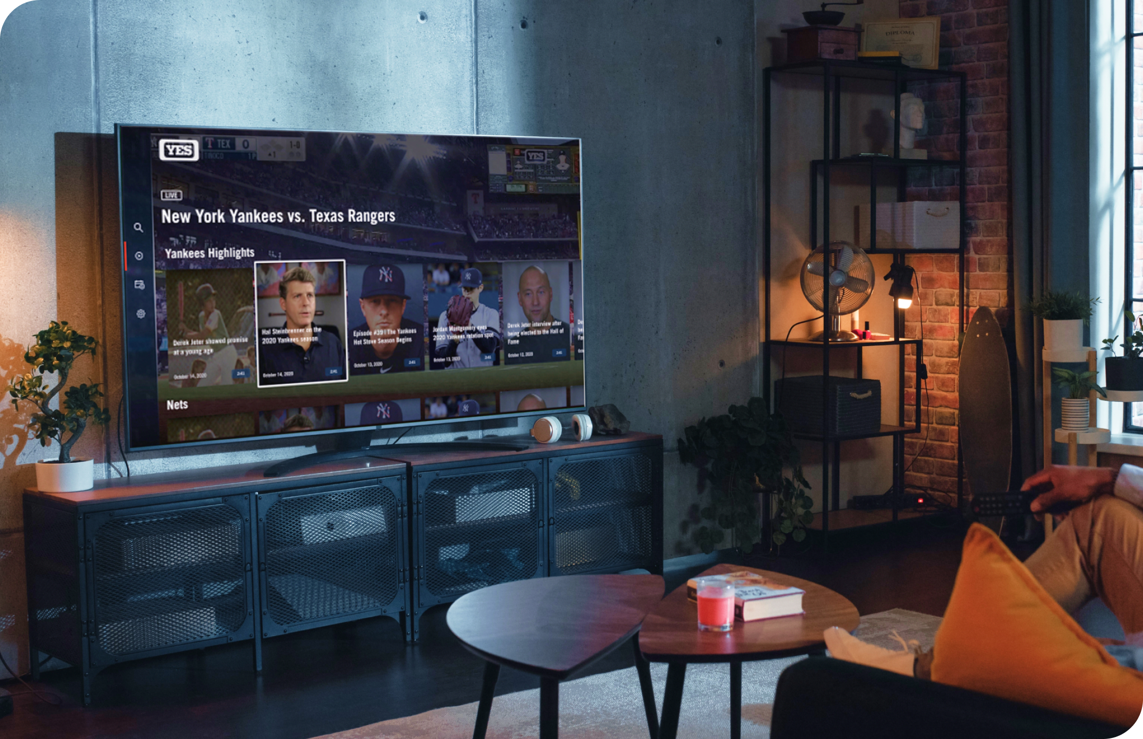 Delivering content to sports fans wherever they are. Section Two Image