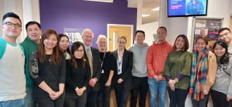 Hong Kong Delegates Visit Step by Step