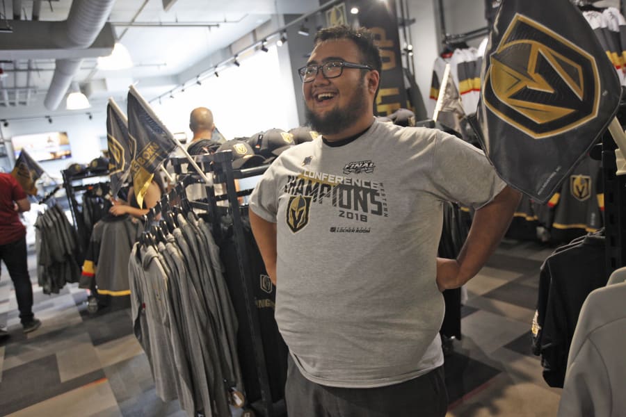 Vegas Golden Knights bring the town's first pro swag at the Armory - Las  Vegas Weekly