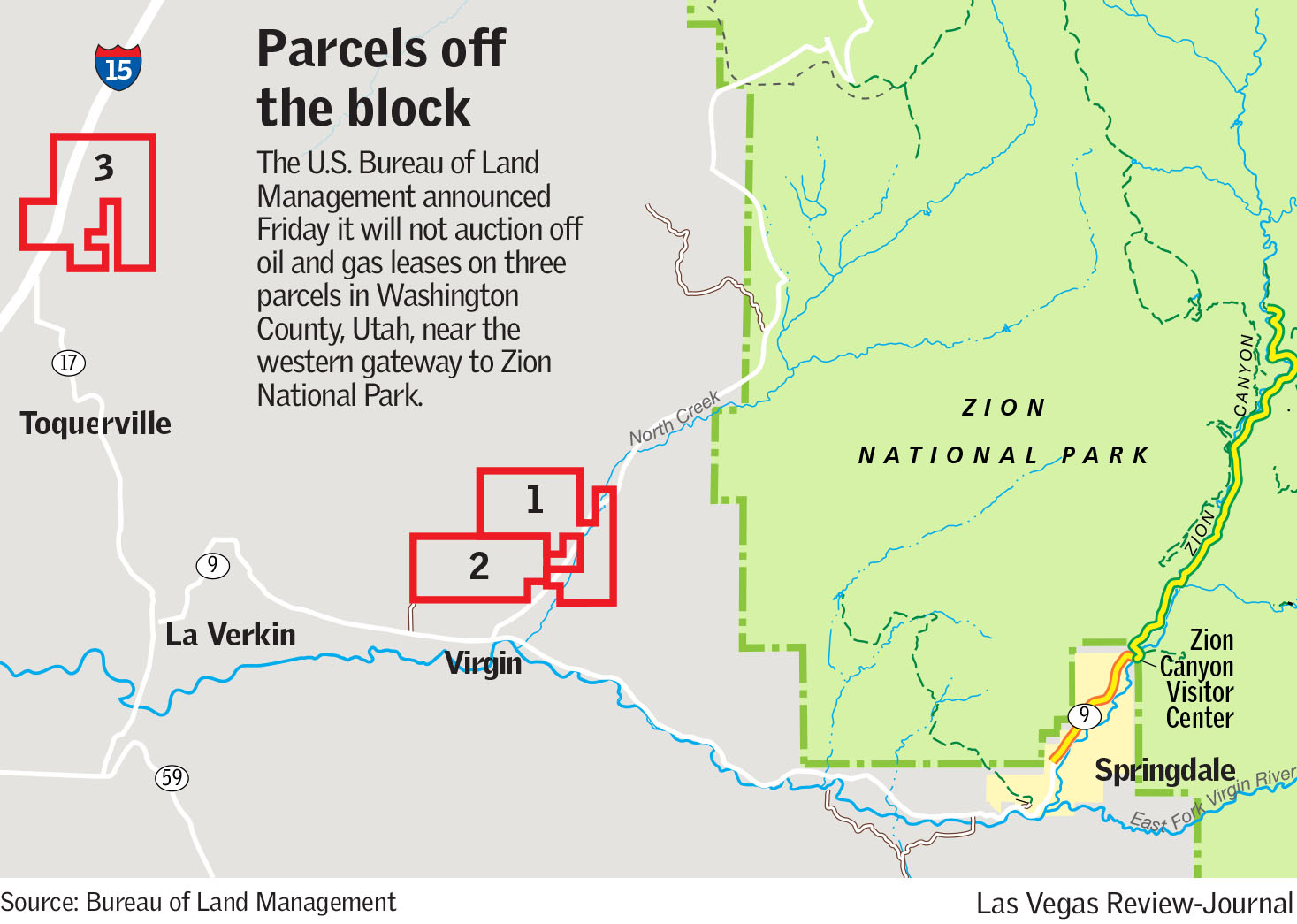 Oil and gas leases near Zion