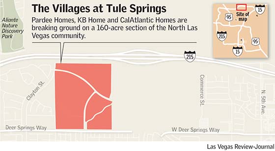 Tule Springs construction