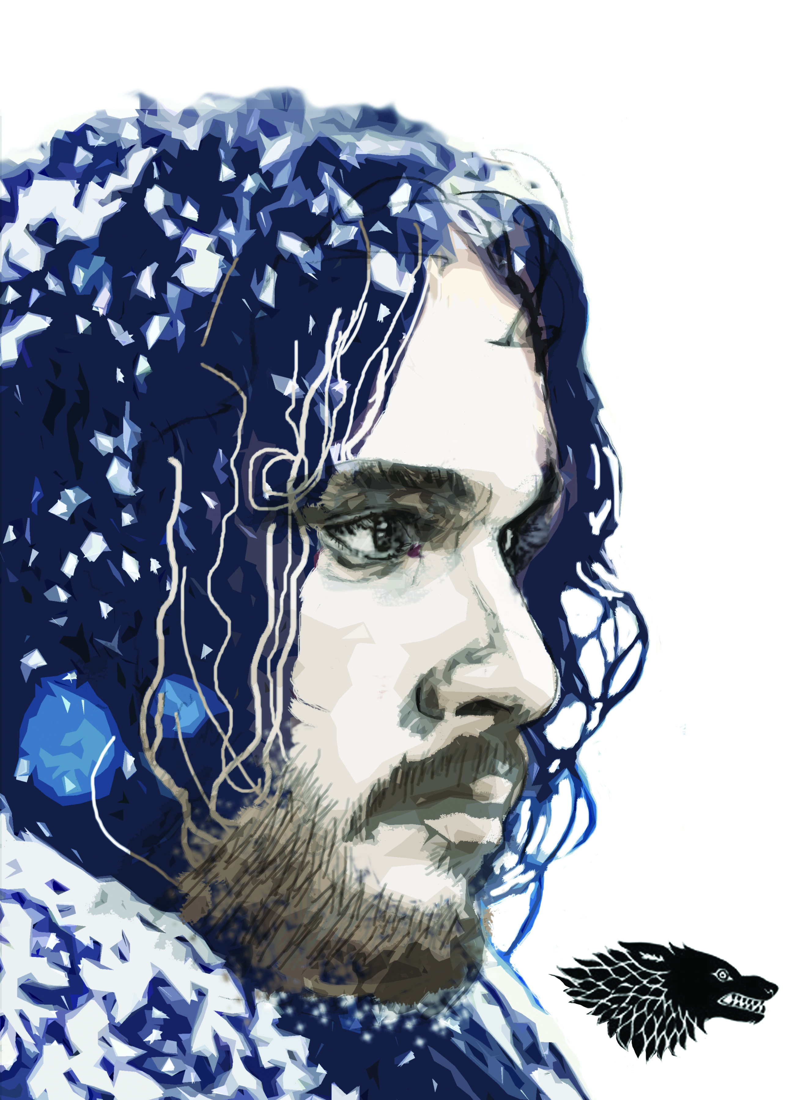 Jon Snow illustration