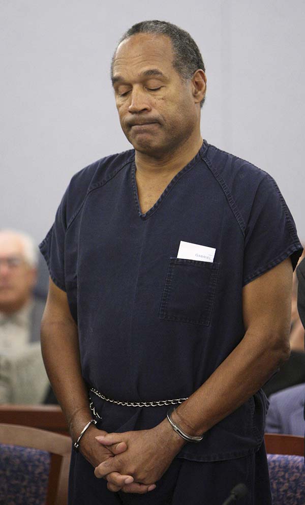 O.J. Simpson 2008 sentenced Nevada Las Vegas