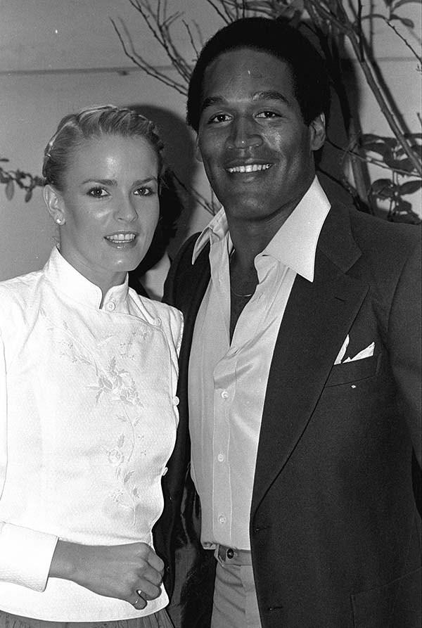 O.J. Simpson Nicole Brown wife