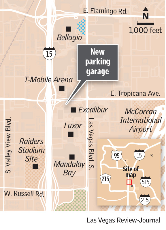 Breaking down the situation for T-Mobile Arena parking - Las Vegas