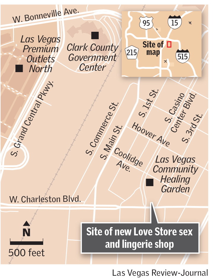 Love Store map