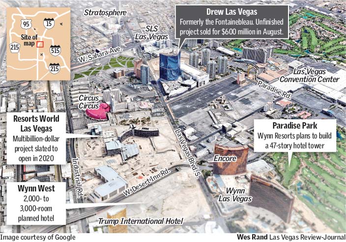 Resorts World Las Vegas Map