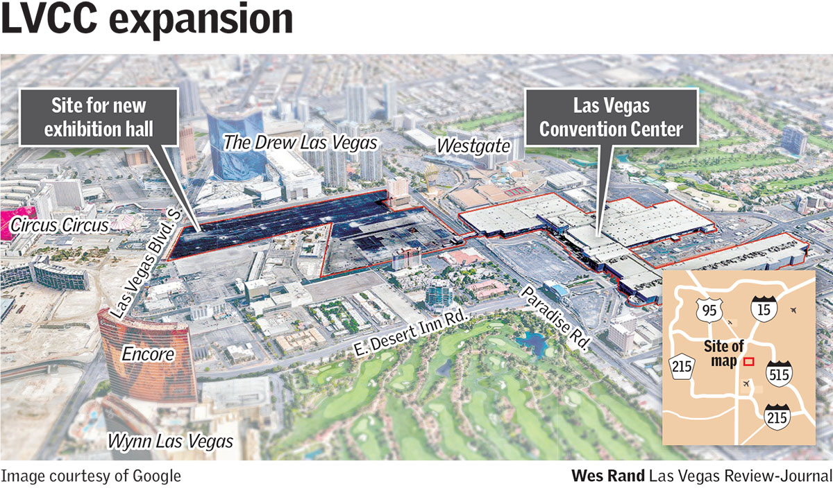 Las Vegas Convention Center West Hall Map