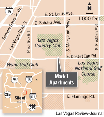 Mark 1 apartments map